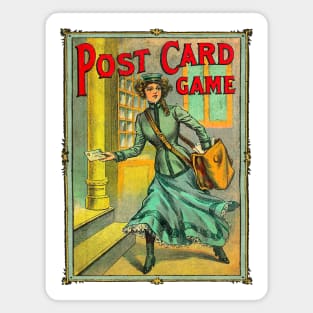 Post Card Postcard Game Magnet